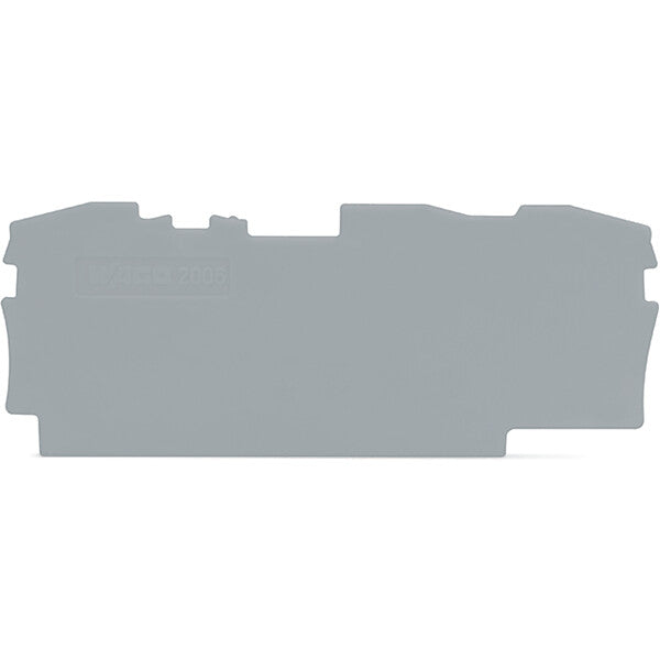 WAGO Abschluss-u.Zwischenplatte 1mm dick 2006-1391